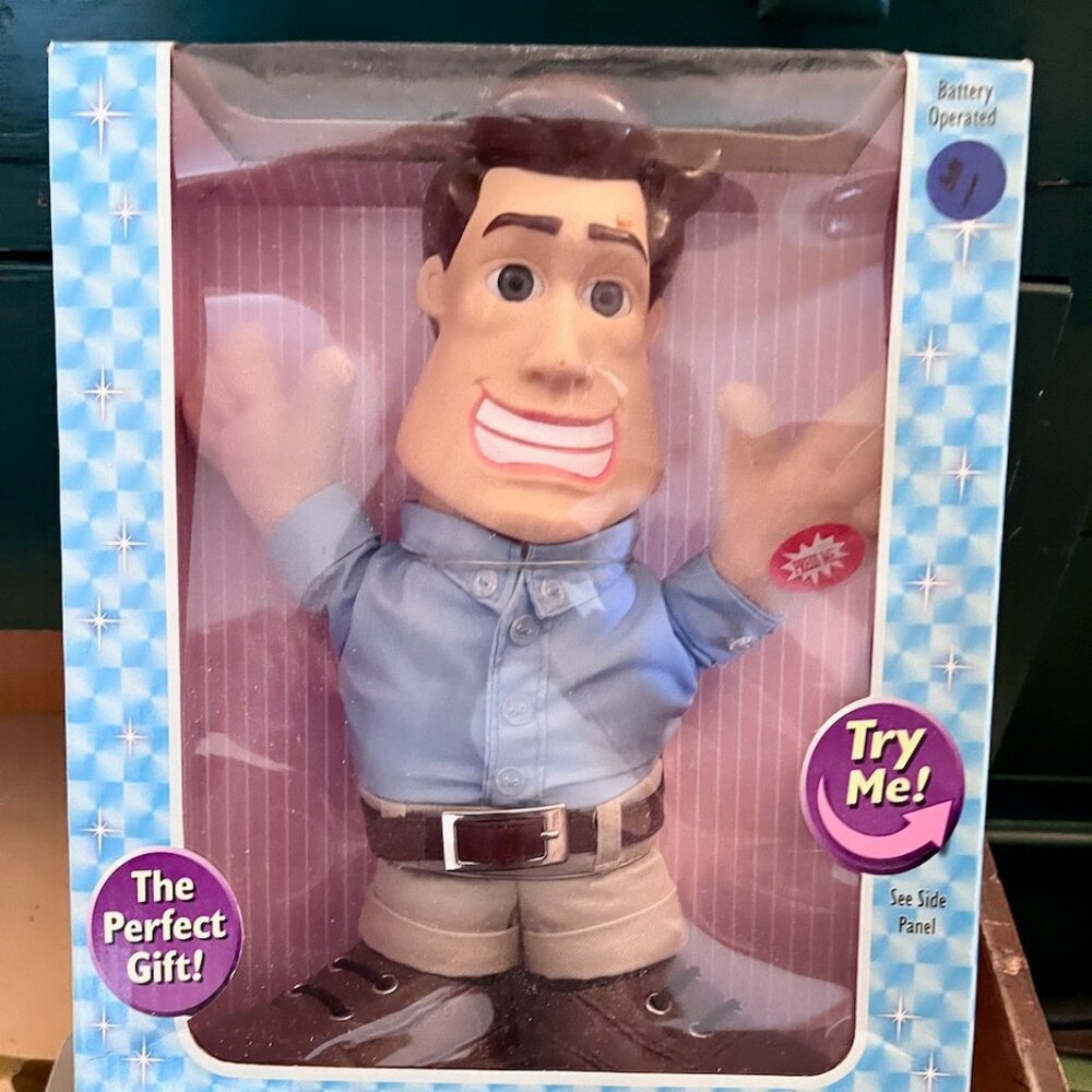 2003 Mr. Wonderful Talking Doll, New Old Stock, The Perfect Gift